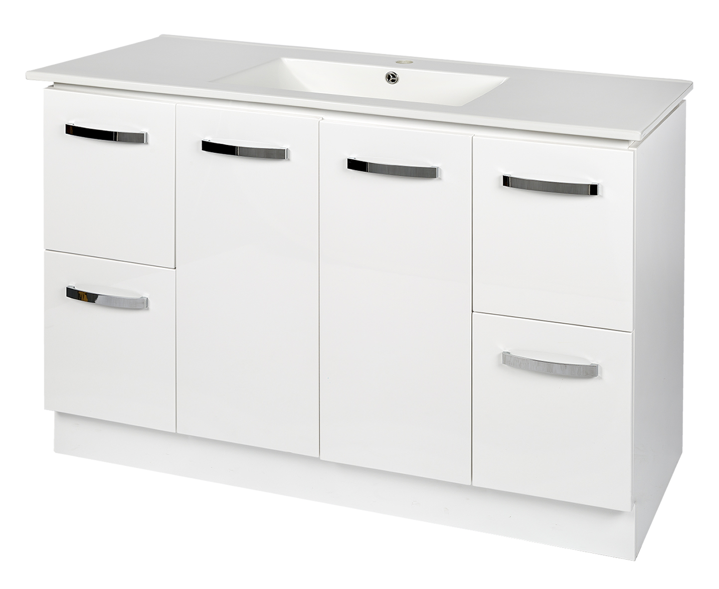 White Pvc Bathroom Cabinet Vanity