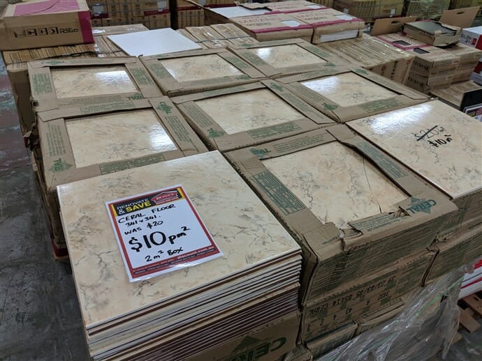 Clearance Tiles - Ross's Discount Home Centre