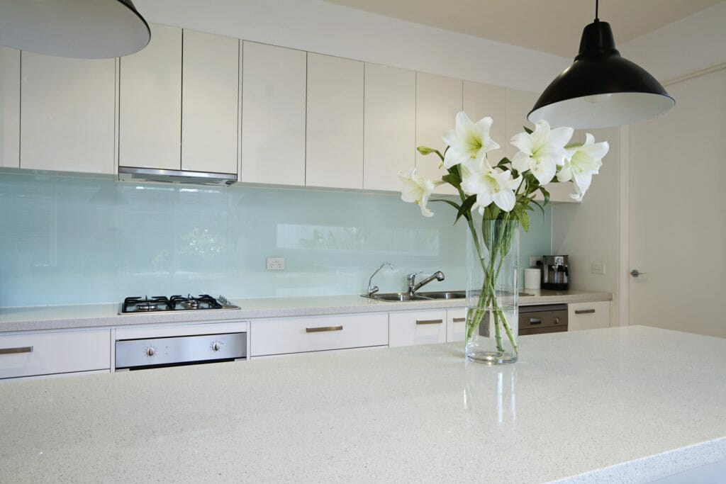 kitchen cabinets with 2-pack finish
