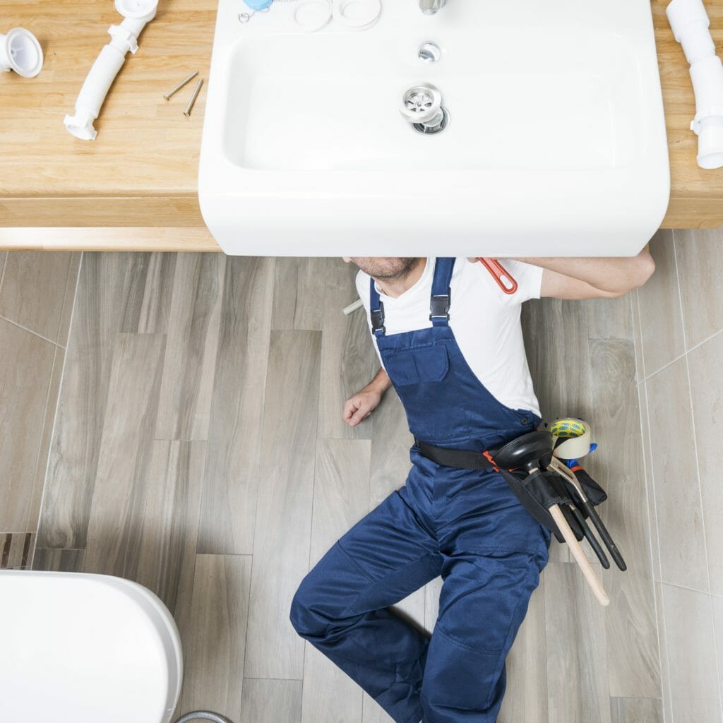 bathroom plumbing