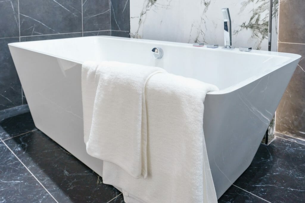 rectangle bath